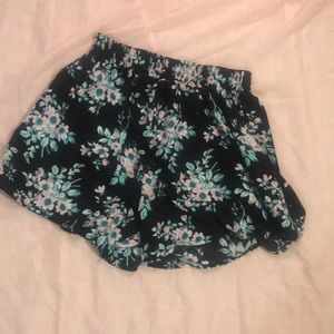 xs floral shorts from Nordstrom (brand “Frenchi”)